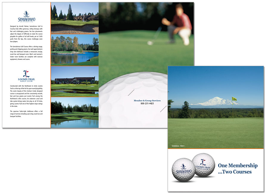 Semiahmoo Golf Membership Sales Kit