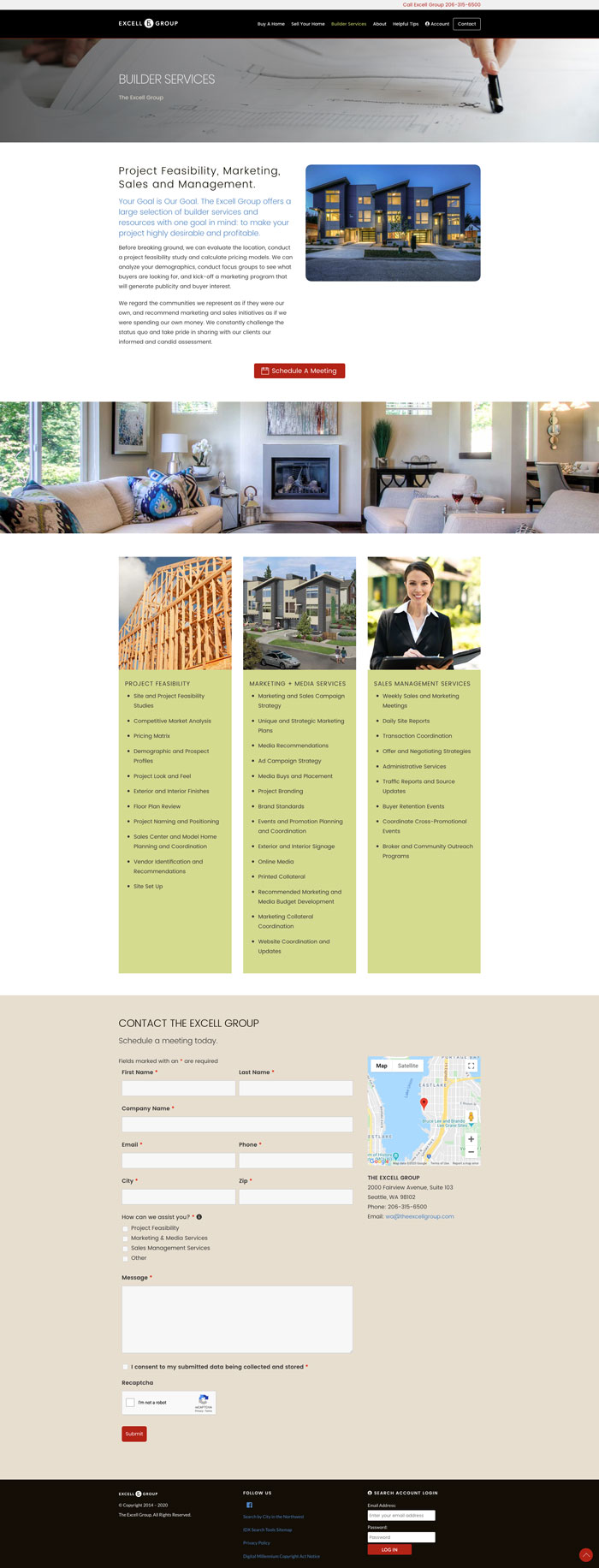 Excell Group Builder Services Page