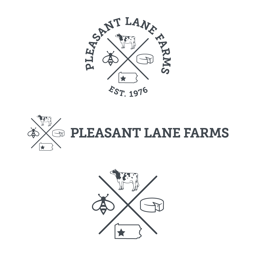 Pleasant Lane Farms Secondary Logos and Brand Marks