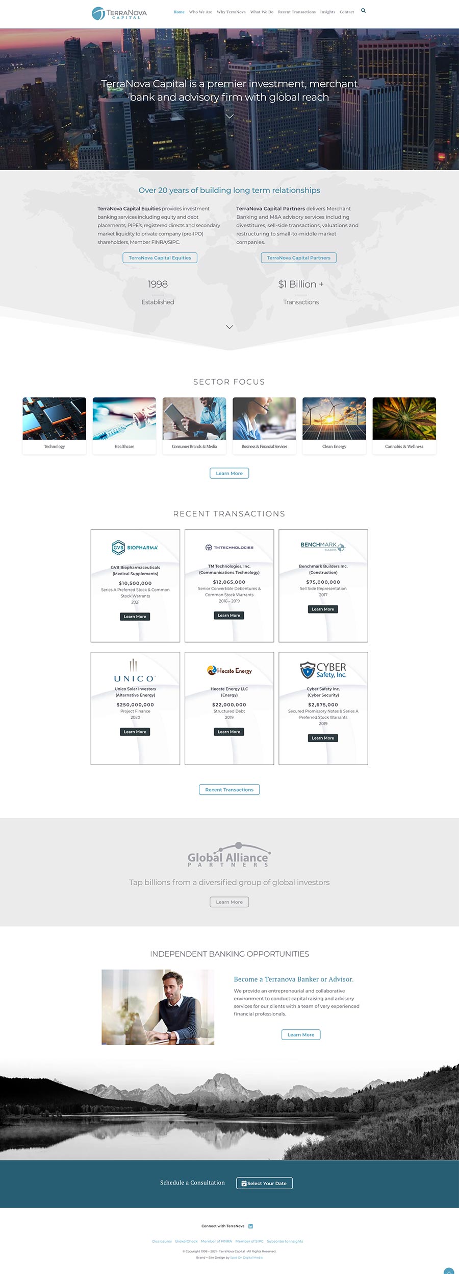 TerraNova Capital Homepage