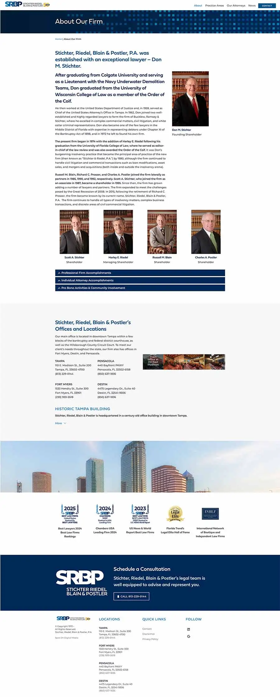 SRBP About Our Firm Page