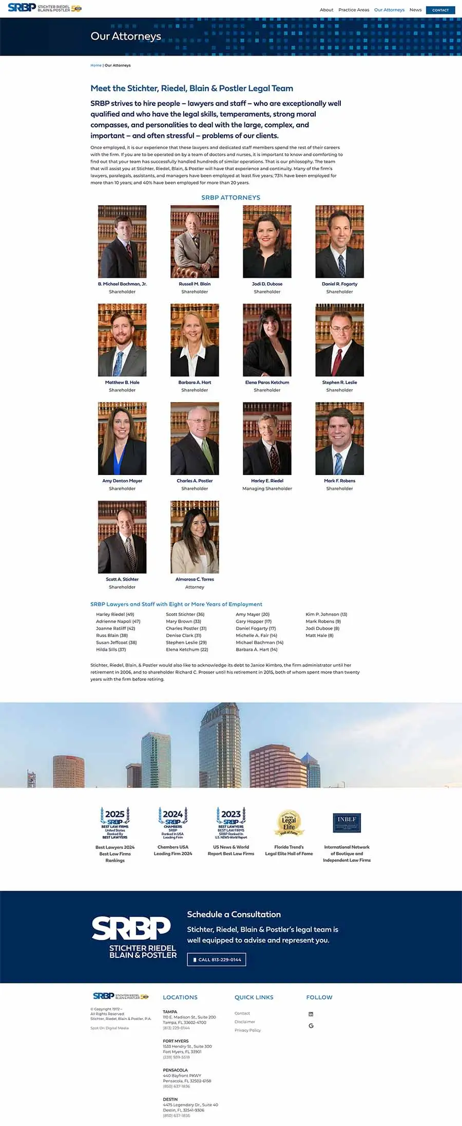 SRBP Attorneys Page